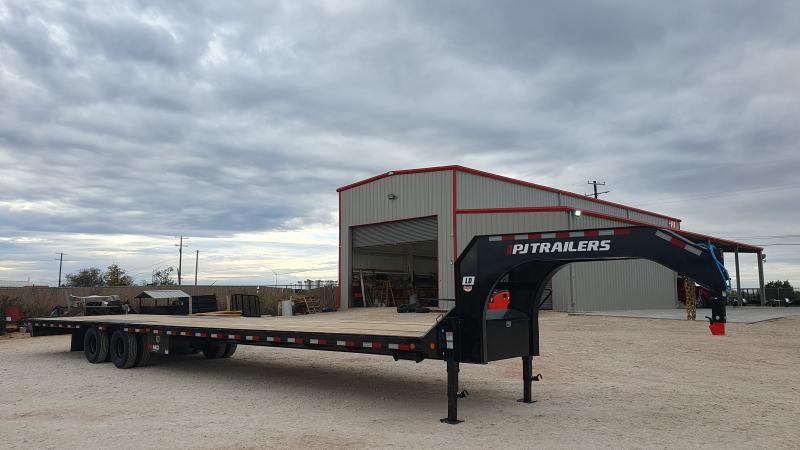 2023 PJ Trailers 102''x40' Air Ride Gooseneck Flatdeck - LD 2023 PJ Trailers 102''x40' Air Ride Gooseneck Flatdeck - LD