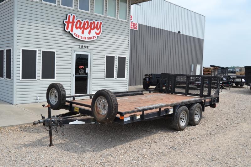 2008 Kearney 47MD 102"X16' Utility Trailer 2008 Kearney 47MD 102"X16' Utility Trailer