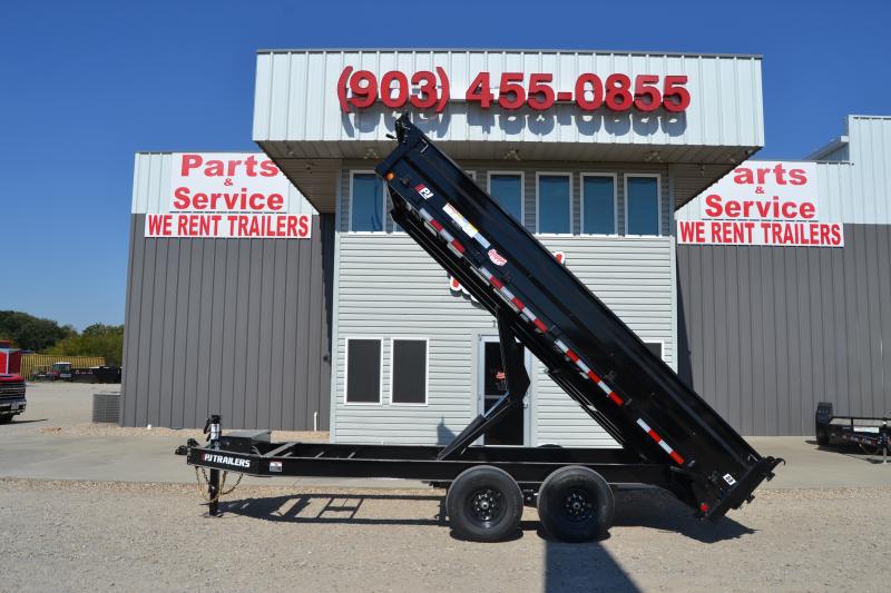 2023 PJ Trailers D8 Dump Trailer 96"x16' Fold Down Sides 2023 PJ Trailers D8 Dump Trailer 96"x16' Fold Down Sides