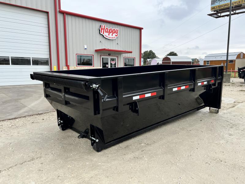 GoodGuys Roll Off Trailer Dump Bin w/ 48" Sides KJ87Yugdgh6t