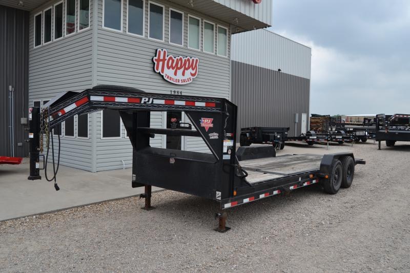USED 2019 PJ 82"X22' GN Tilt Car / Racing Trailer-T6 USED 2019 PJ 82"X22' GN Tilt Car / Racing Trailer-T6