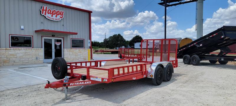 2023 PJ Trailers 83"x16' Tandem Axle Utility 2023 PJ Trailers 83"x16' Tandem Axle Utility