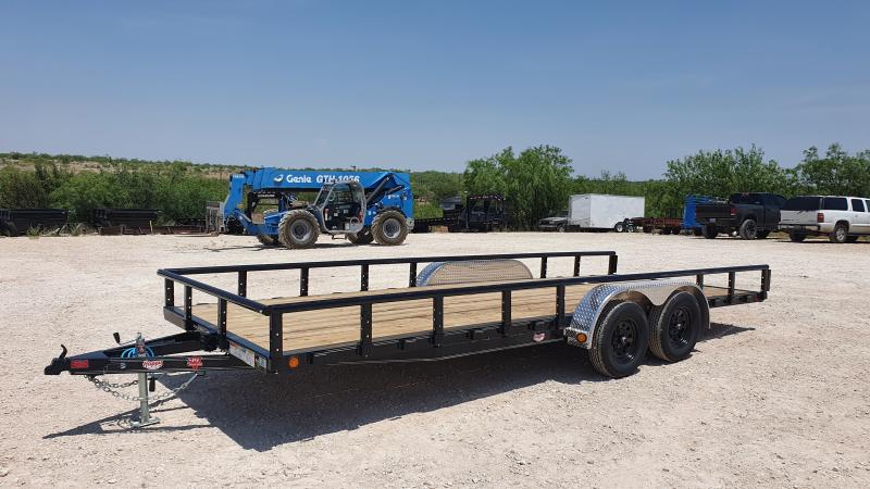 2022 PJ Trailers 83''x20' Pipetop Utility Trailer w/Slide-In Ramps (UL) 2022 PJ Trailers 83''x20' Pipetop Utility Trailer w/Slide-In Ramps (UL)