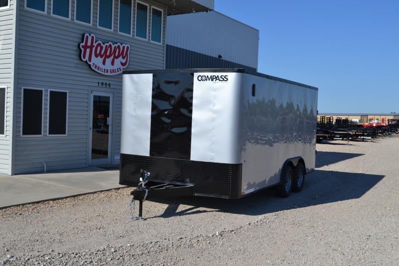 2023 Compass Indigo Auto SSAAA8.5X16TE3FC Cargo / Enclosed Trailer 2023 Compass Indigo Auto SSAAA8.5X16TE3FC Cargo / Enclosed Trailer