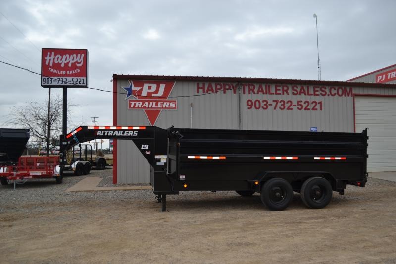 2023 PJ Trailers Heavy Duty DE Dump Trailer 82"x16' Gooseneck 4' Sides 2023 PJ Trailers Heavy Duty DE Dump Trailer 82"x16' Gooseneck 4' Sides