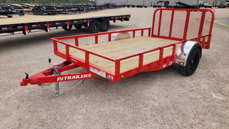 2023 PJ Trailers 77"x12' U7 Utility Trailer Fold-up Gate 2023 PJ Trailers 77"x12' U7 Utility Trailer Fold-up Gate