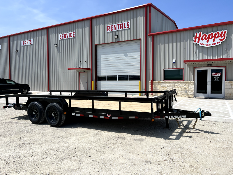 2023 PJ 83''x20' BP Angle Pipetop Trailer - P8 2023 PJ 83''x20' BP Angle Pipetop Trailer - P8