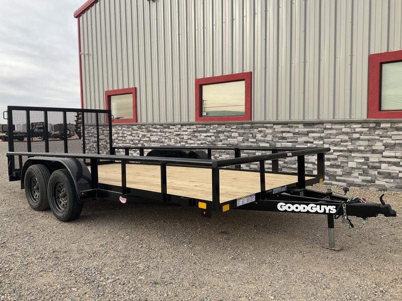 2024 GoodGuys 83" X 16' Classic Utility 7K Happy Trailers New