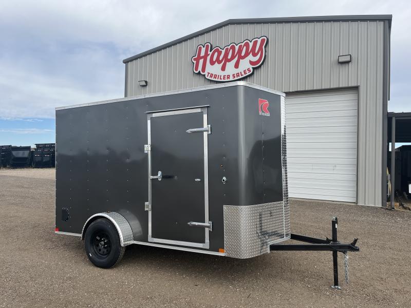 2024 CarryOn 6'x12' Enclosed Cargo Trailer CGRBN Happy Trailers