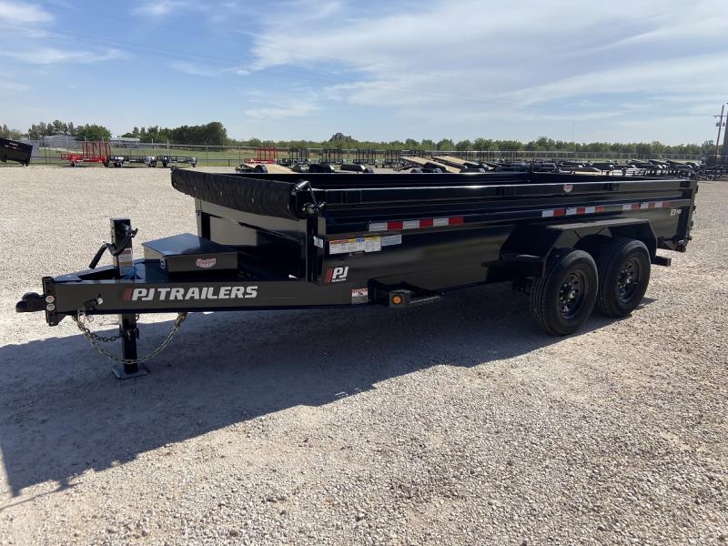 2022 PJ Trailers 83"x16' Low Pro Dump Trailer 2022 PJ Trailers 83"x16' Low Pro Dump Trailer