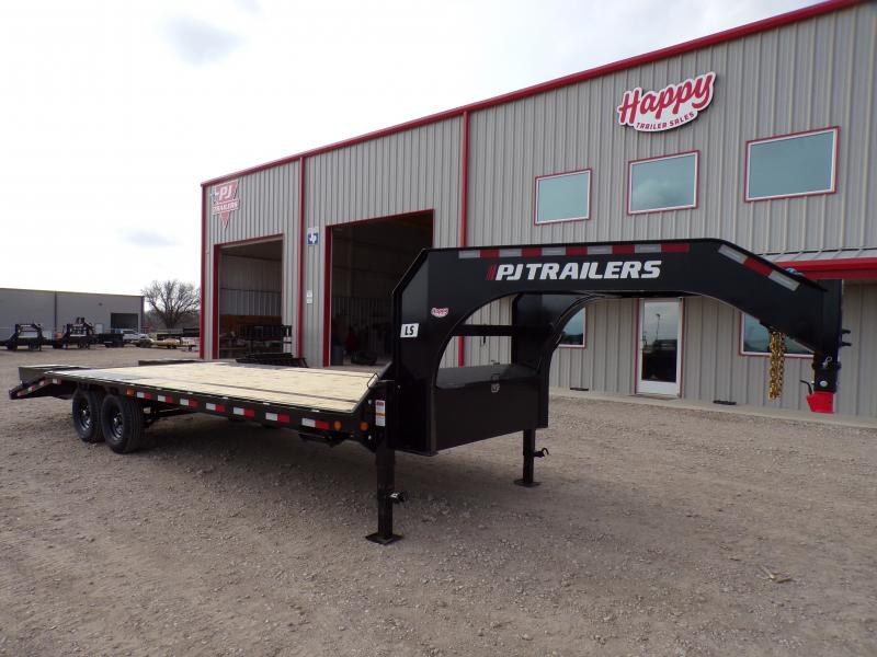 2023 PJ Trailers 102"x36' Low Pro Flatbed Trailer Hydraulic Dovetail LY