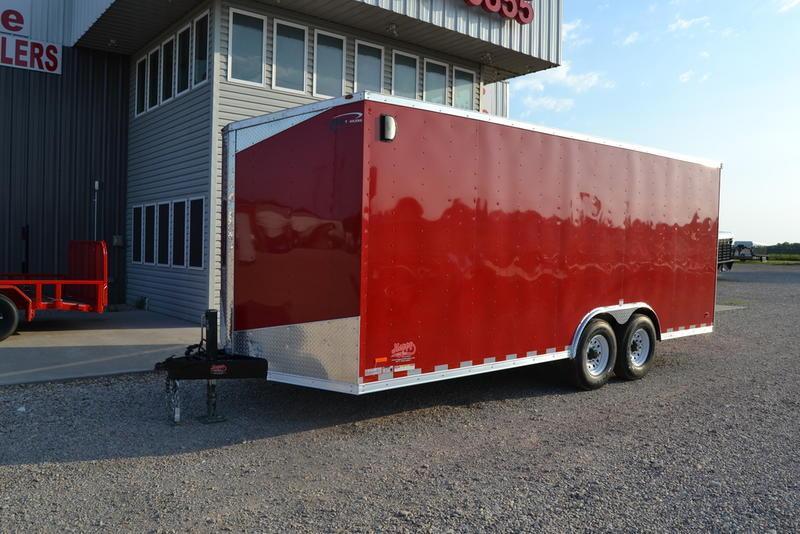 Rental 2018 RC Trailers 8.5'x20' Tandem Axle Enclosed Rental 2018 RC Trailers 8.5'x20' Tandem Axle Enclosed