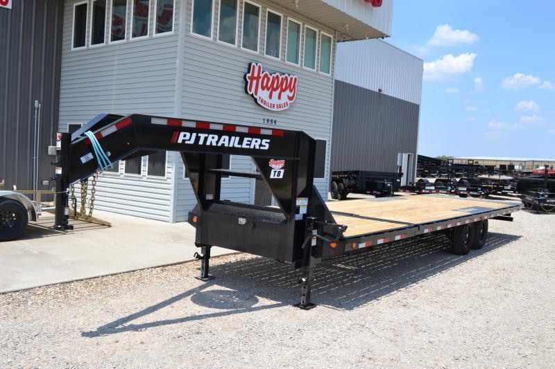 2023 PJ Trailers T8 Trailer 102"x28' GN Deckover Tilt 2023 PJ Trailers T8 Trailer 102"x28' GN Deckover Tilt