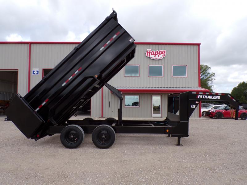 2023 PJ Trailers DE 82x16' GN Dump Low Pro 22K GVWR 2023 PJ Trailers DE 82x16' GN Dump Low Pro 22K GVWR