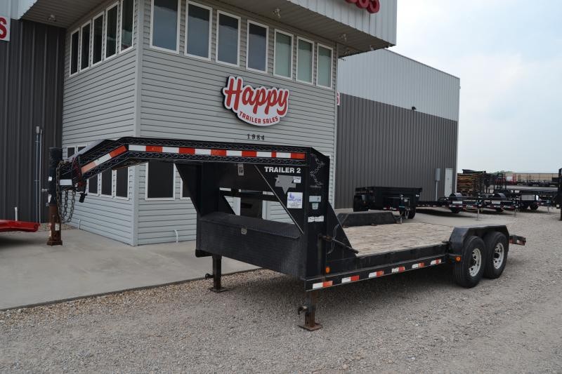 2008 PJ 83"x20' Gooseneck Equipment Trailer-CC 2008 PJ 83"x20' Gooseneck Equipment Trailer-CC