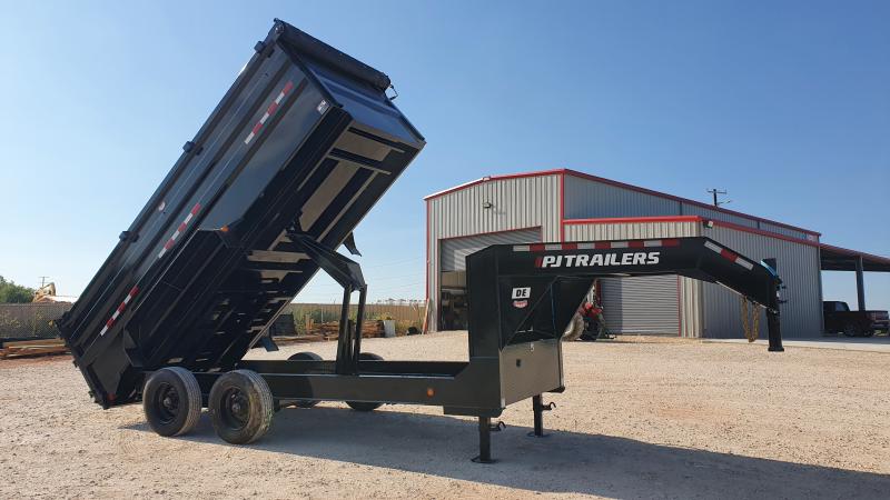 2023 PJ Trailers 82''x16' HD Gooseneck Dump Trailer w/4' Sides Dump Bodies 2023 PJ Trailers 82''x16' HD Gooseneck Dump Trailer w/4' Sides Dump Bodies