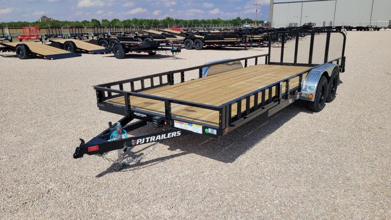 2023 PJ Trailers 83"x20' UL Utility Trailer 3' Ramp 2023 PJ Trailers 83"x20' UL Utility Trailer 3' Ramp