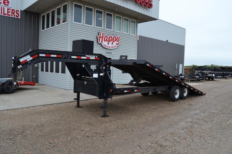 USED 2013 PJ Trailers 102"x26' GN T8 Deckover Tilt Trailer USED 2013 PJ Trailers 102"x26' GN T8 Deckover Tilt Trailer