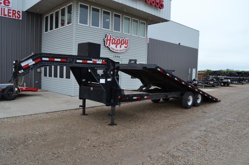 USED 2013 PJ Trailers 102"x26' GN T8 Deckover Tilt Trailer USED 2013 PJ Trailers 102"x26' GN T8 Deckover Tilt Trailer