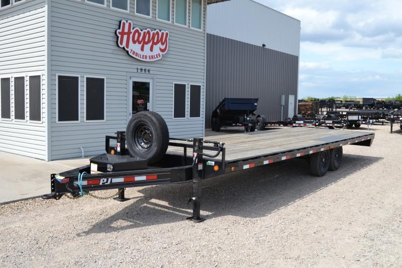 USED 2022 PJ Trailers F8 Deckover Trailer- 102"x26' USED 2022 PJ Trailers F8 Deckover Trailer- 102"x26'