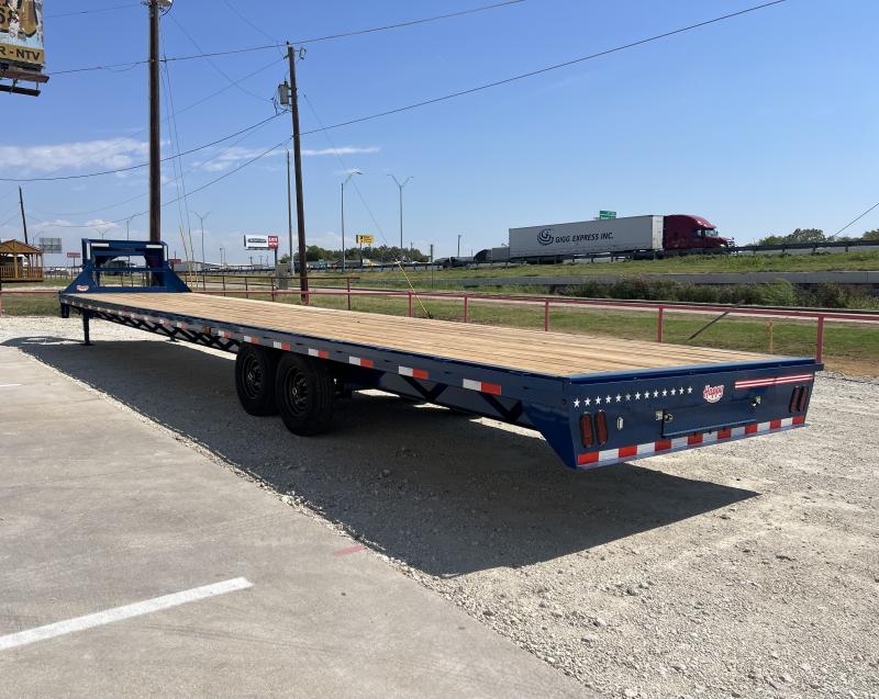 2024 GoodGuys 102" x 40' GN Deckover 1776 Edition Happy Trailers