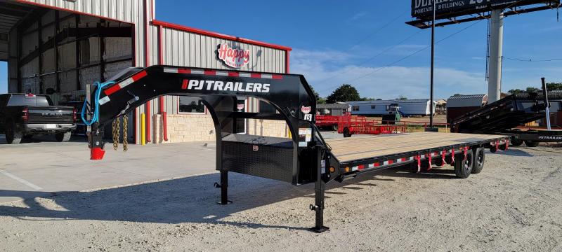 2023 PJ Trailers 102" x 30' Low Pro Gooseneck Flatbed (LS) 2023 PJ Trailers 102" x 30' Low Pro Gooseneck Flatbed (LS)