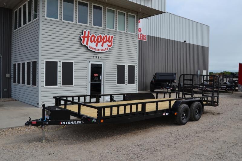 2023 PJ Trailers UL Utility Trailer 83"x22' GVWR 9,899 2023 PJ Trailers UL Utility Trailer 83"x22' GVWR 9,899