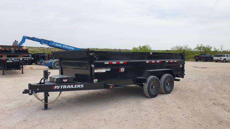 2022 PJ Trailers 83''x16' Bumperpul Dump Trailer 3' Sides Dump Bodies 2022 PJ Trailers 83''x16' Bumperpul Dump Trailer 3' Sides Dump Bodies