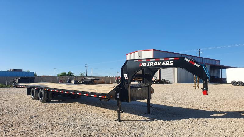 2023 PJ Trailers 102''x36' Gooseneck Flat-Deck w/ Hydraulic Dovetail Gooseneck Bodies 2023 PJ Trailers 102''x36' Gooseneck Flat-Deck w/ Hydraulic Dovetail Gooseneck Bodies