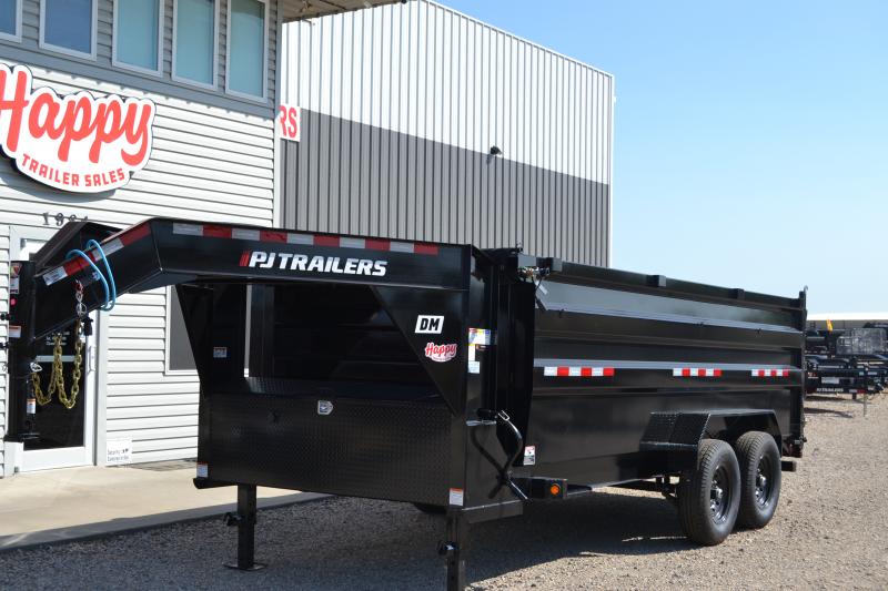 2023 PJ Trailers DM Dump Trailer83"x16' GN With 4' Sides 2023 PJ Trailers DM Dump Trailer83"x16' GN With 4' Sides