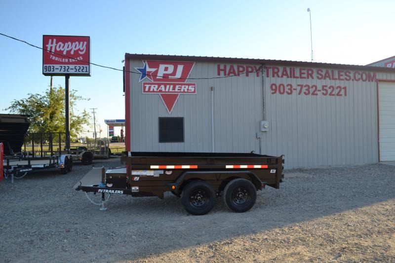 2023 PJ 60”x10’ Bumper Pull Dump Trailer - D5 2023 PJ 60”x10’ Bumper Pull Dump Trailer - D5