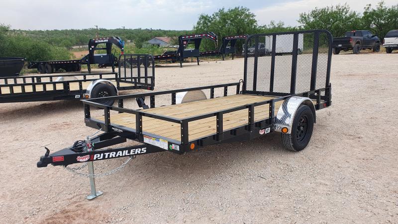 2023 PJ Trailers 77''x12' Single Axle Utility Trailer (U7) 2023 PJ Trailers 77''x12' Single Axle Utility Trailer (U7)