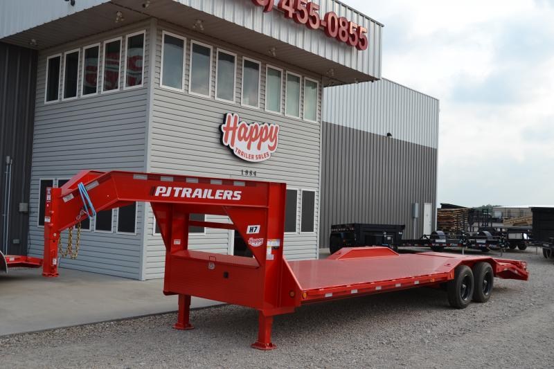 2023 PJ 102"X28' GN Equipment Trailer-H7 Steel Floor 2023 PJ 102"X28' GN Equipment Trailer-H7 Steel Floor