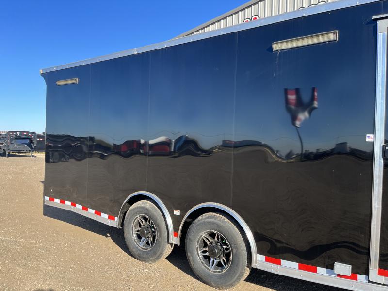 2024 RC 8.5x24' Flat Top Race Car Trailer RRT Happy Trailers New