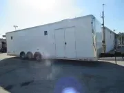 2018 Cargo Mate Used 8.5 x 32 Continental Cargo   Race Trailer