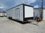 2027 United Trailers 8.5 x 32 Aluminum Race Trailer With Blackout Package