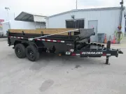 2026 PJ Trailers 7 x 14 DV Model with Hydraulic Jack