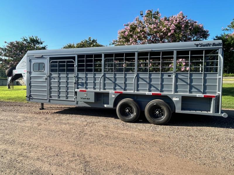 new Stock / Stock Combo Trailers Swift Built Trailers  for sale, in Mount Pleasant, TX Thumbnail 9