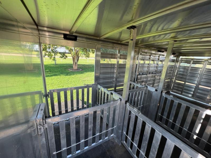 used Stock / Stock Combo Trailers Exiss Trailers  for sale, in Mount Pleasant, TX Thumbnail 4