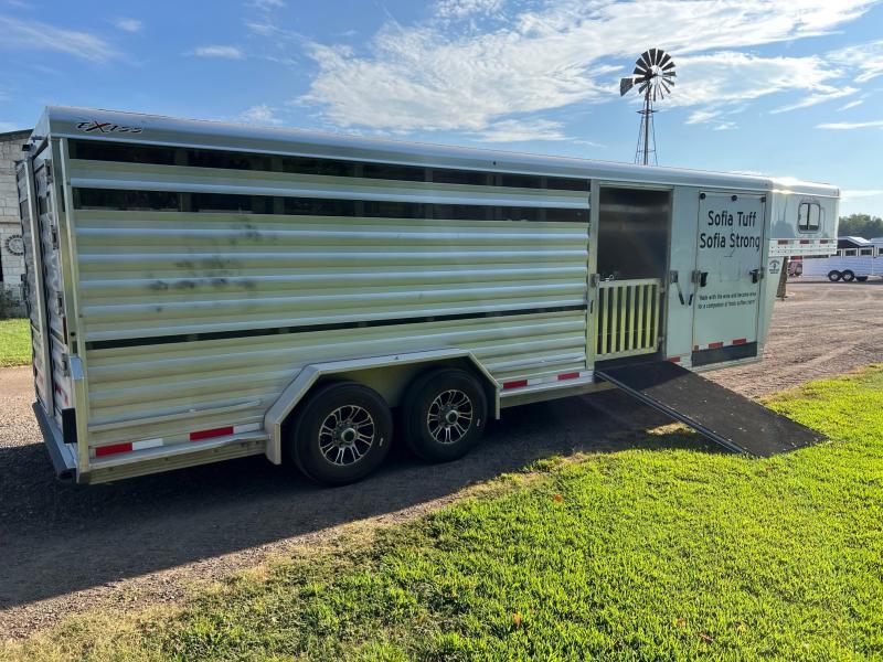 used Stock / Stock Combo Trailers Exiss Trailers  for sale, in Mount Pleasant, TX Thumbnail 3