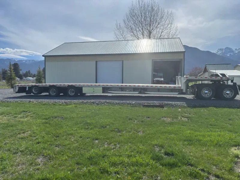 used Low Boy / Drop Deck Semi Trailers Reitnouer Trailers  for sale, in New Plymouth, ID Thumbnail 2