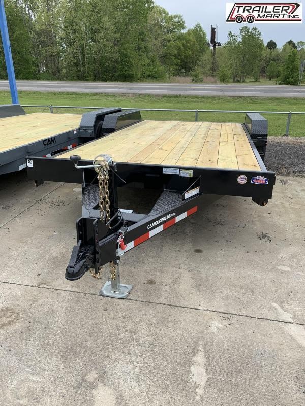 2021 Cam Superline P5CAM18CH (5 Ton Car Hauler Trailer 18FT Wood Deck) Flatbed Trailer 2021 Cam Superline P5CAM18CH (5 Ton Car Hauler Trailer 18FT Wood Deck) Flatbed Trailer