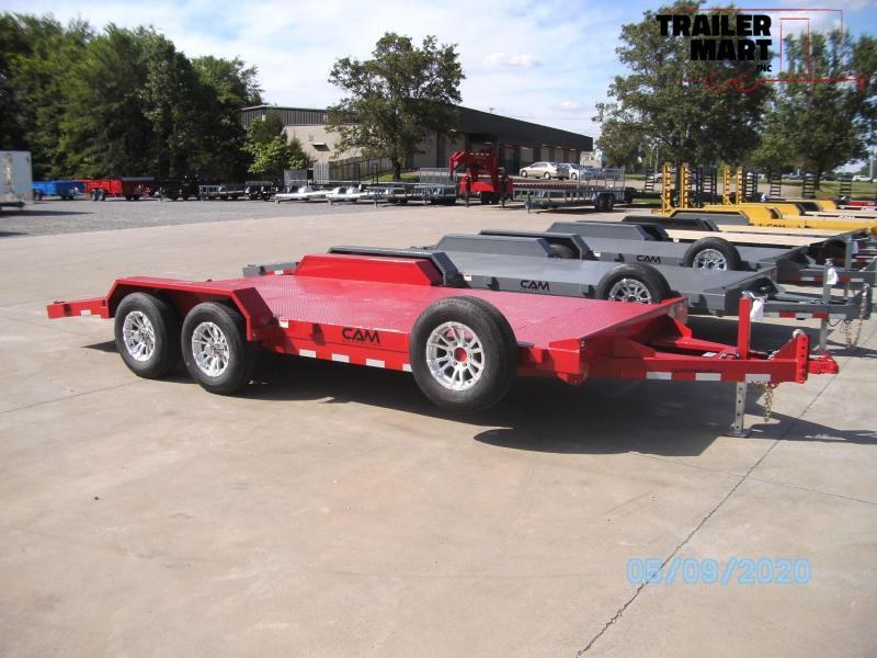 2020 Cam Superline 18' Car Hauler Flatbed Trailer - 5 Ton 2020 Cam Superline 18' Car Hauler Flatbed Trailer - 5 Ton