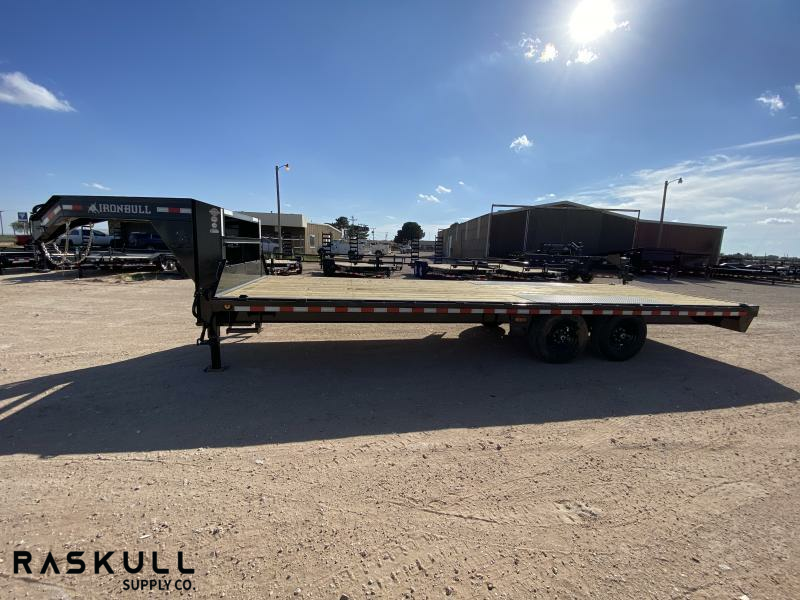 24' 2023 Iron Bull Gooseneck Deckover Trailer 102" x 24' Raskull