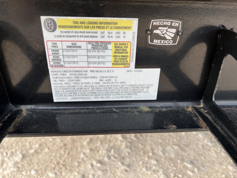 used Dump Trailers Dura-Haul  for sale, in Seminole, TX Thumbnail 7