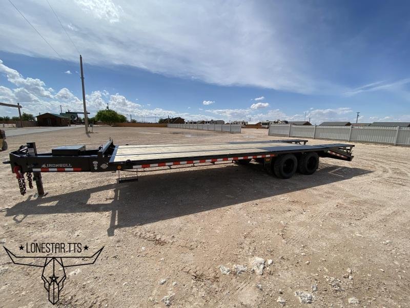 2021 Iron Bull Heavy Duty Deckover Pintle Equipment Trailer 2021 Iron Bull Heavy Duty Deckover Pintle Equipment Trailer