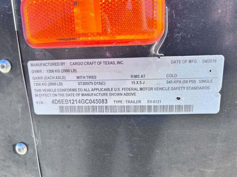 used Cargo (Enclosed) Trailers Cargo Craft  for sale, in Fort Worth, TX Thumbnail 6