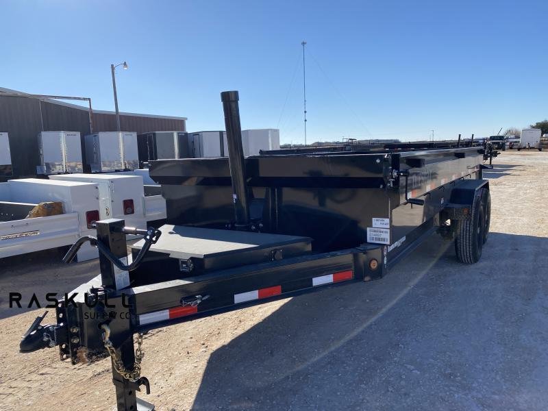 83" X 16' Dump Bumper Pull Trailer 83" X 16' Dump Bumper Pull Trailer
