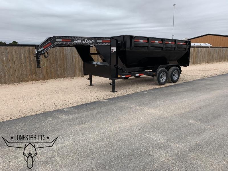 2019 East Texas Gooseneck Roll Off Dump Trailer 2019 East Texas Gooseneck Roll Off Dump Trailer