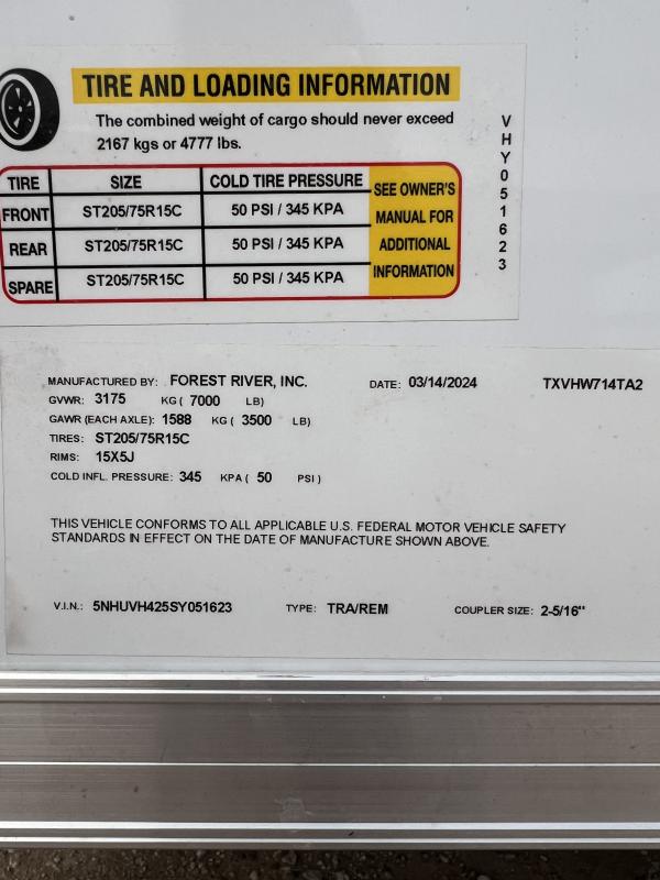 new Cargo (Enclosed) Trailers Continental Cargo  for sale, in Seminole, TX Thumbnail 8